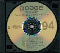 1994 DODGE STEALTH Body, Chassis & Electrical Service Manual sample image