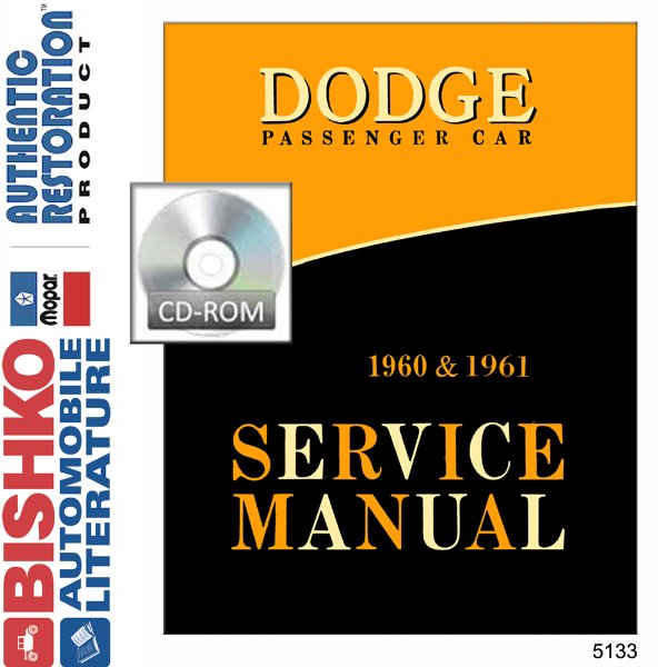 1960–1961 Dodge All Models Factory Shop Service Manual
