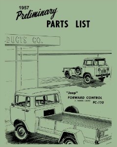 1957 Jeep FC170 Parts Book