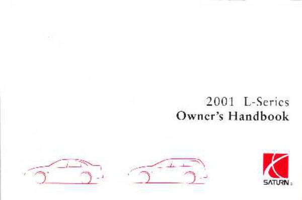 2001 Saturn L-Series Owner's Manual