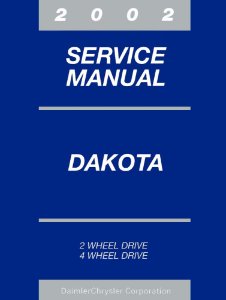 2002 Dodge Truck Dakota Factory Shop Service Manual