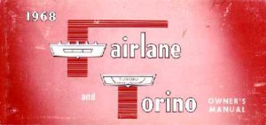 1968 Ford Fairlane, Torino Owner's Manual