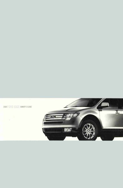 2008 Ford Edge Owner's Manual