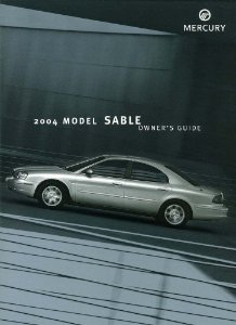 2004 Mercury Sable Owner's Manual