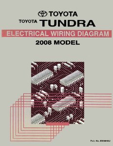 2008 Toyota Tundra Wiring Diagrams Manual