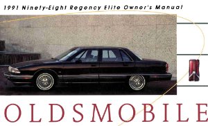 1991 Oldsmobile 98 Regency Owner's Manual