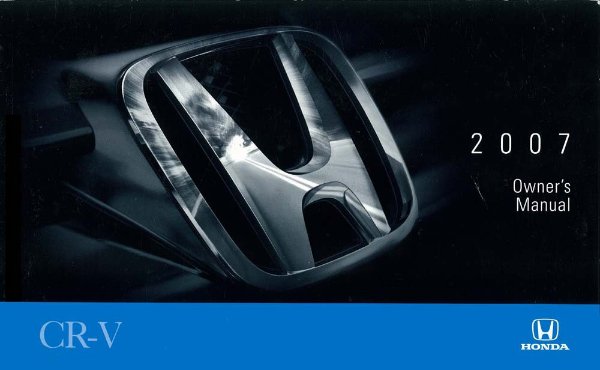 2007 Honda CR-V Owner's Manual