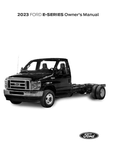 2023 Ford E-150, E-250, E-350, E-450 Owner's Manual