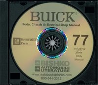1977 BUICK Full Line Body, Chassis & Electrical Service Manual sample image