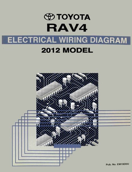2012 Toyota RAV4 Wiring Diagrams Manual