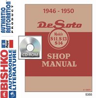 1946-50 DESOTO Full Line Body, Chassis & Electrical Service Manual sample image