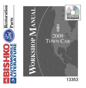 2009 Lincoln Town Car Factory Shop Service Manual