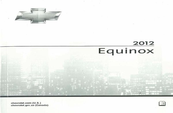 2012 Chevrolet Equinox Owner's Manual