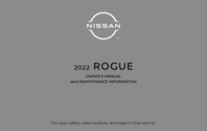 2022 Nissan Rogue Owner's Manual