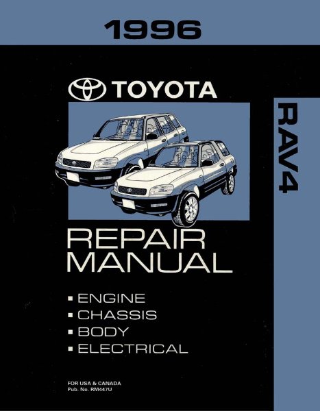 1996 Toyota Rav4 Factory Shop Service Manual