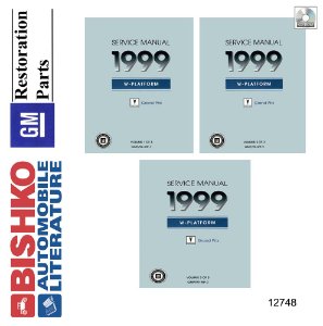 1999 Pontiac Grand Prix Factory Shop Service Manual