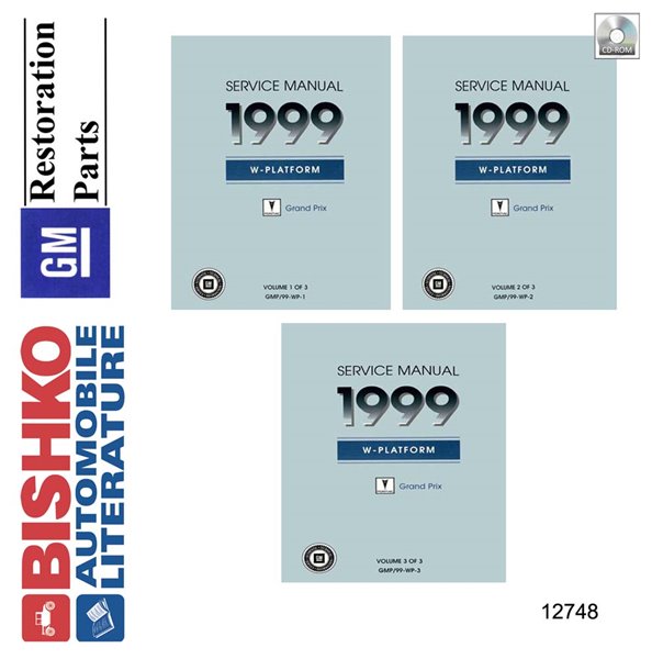 1999 Pontiac Grand Prix Factory Shop Service Manual