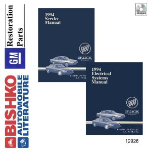 1994 Buick Le Sabre, Park Avenue Factory Shop Service Manual