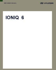 2023 Hyundai IONIQ 6 Owner's Manual