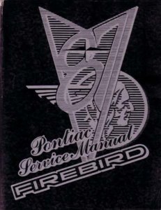 1987 Pontiac Firebird Factory Shop Service Manual