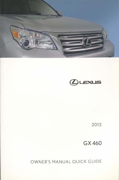 2013 Lexus GX 460 Owner's Manual