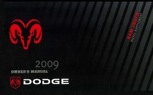 2009 Dodge Ram Truck - Diesel Supplement ONLY Owner's Manual