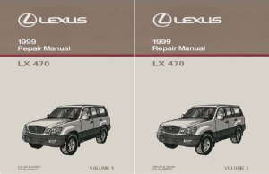 1999 Lexus LX 470 Factory Shop Service Manual