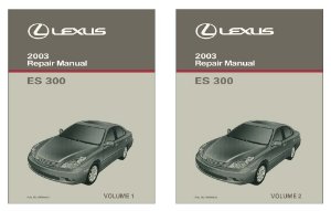 2003 Lexus ES 300 Factory Shop Service Manual