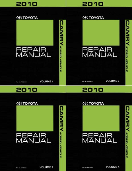 2010 Toyota Camry Hybrid Factory Shop Service Manual