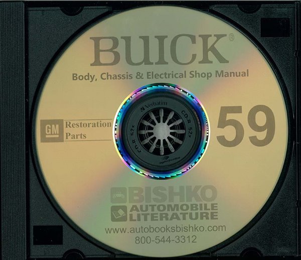 1959 Buick Electra, Estate Wagon, Invicta, LeSabre Factory Shop Service Manual