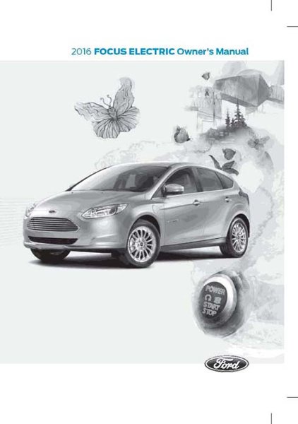 2016 Ford Focus Electric Owner's Manual