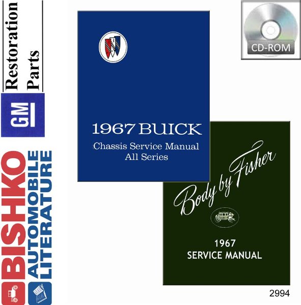 1967 Buick ALL MODELS FISHER BODY Factory Shop Service Manual