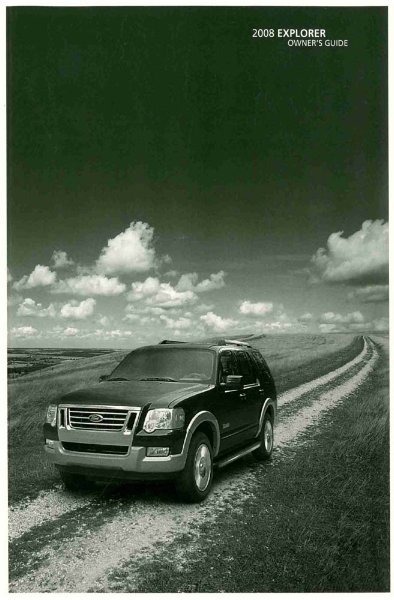 2008 Ford Explorer Owner's Manual