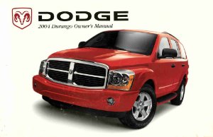 2004 Dodge Durango Owner's Manual