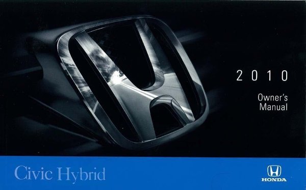 2010 Honda Civic Hybrid Owner's Manual