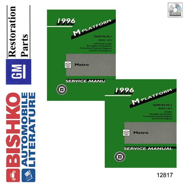 1996 Chevrolet Metro Factory Shop Service Manual