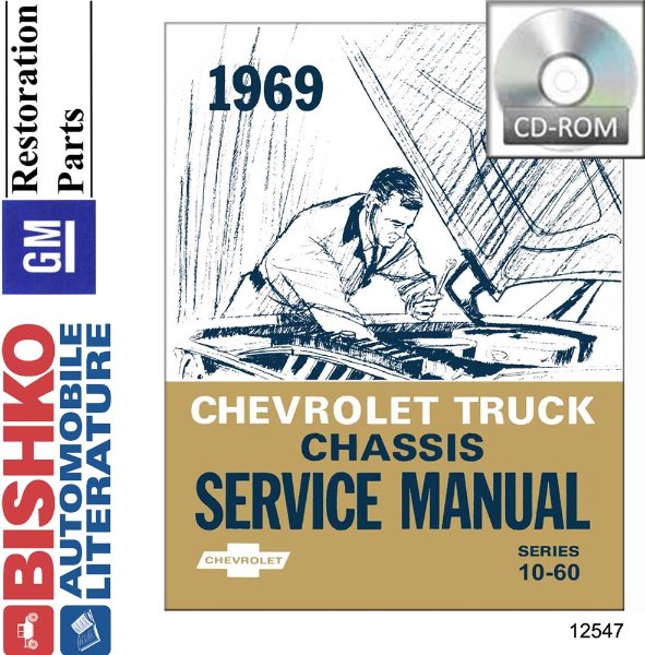 1969 Chevrolet Truck 10-60 Series (Light / Medium Duty) Factory Shop Service