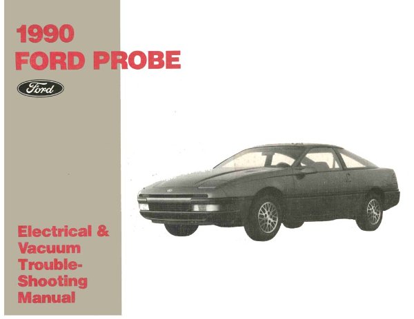 1990 Ford Probe Wiring Diagrams Manual