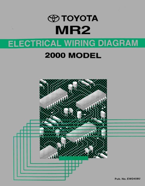 2000 Toyota MR-2 Wiring Diagrams Manual