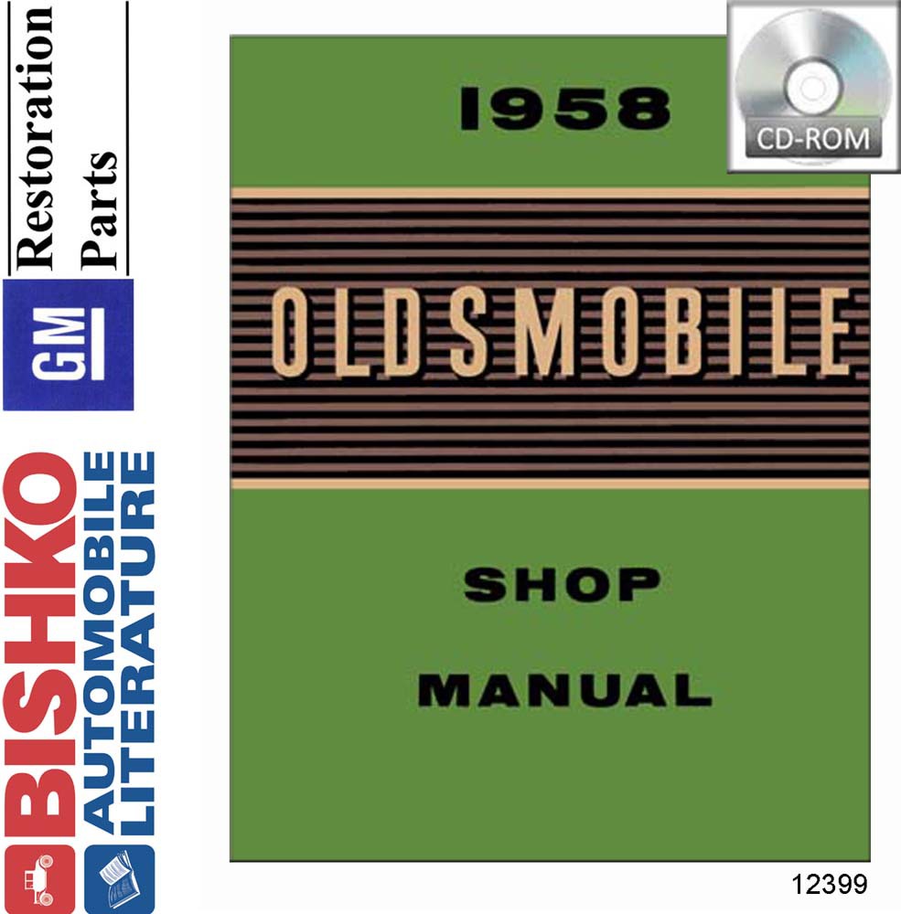1958 OLDSMOBILE Body, Chassis & Electrical Service Manual main image