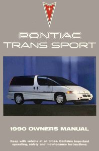 1990 Pontiac Van Trans Sport Owner's Manual