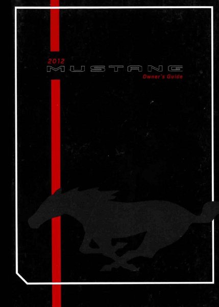 2012 Ford Mustang Owner's Manual
