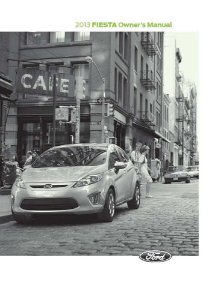 2013 Ford Fiesta Owner's Manual