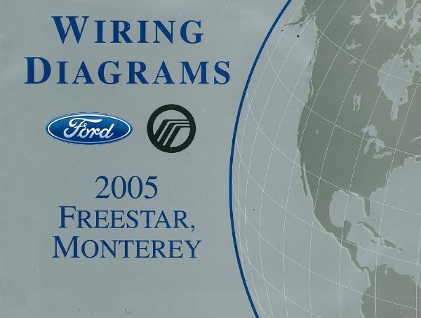 2005 Ford Truck Freestar / Monterey Wiring Diagrams Manual