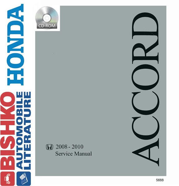 2008–2010 Honda Accord - 4 Cyl ONLY Factory Shop Service Manual
