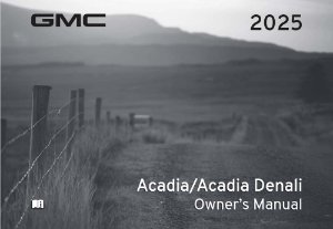 2025 GMC Acadia Owner's Manual