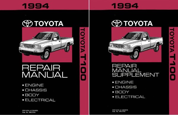 1994 Toyota T100 Factory Shop Service Manual