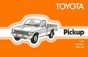 1979 Toyota Pickup Owner's Manual