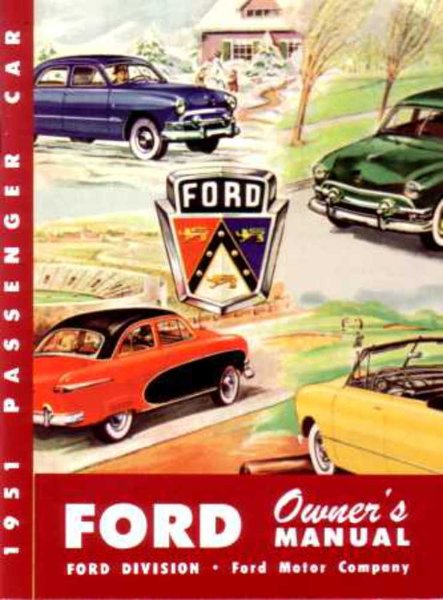 1951 Ford Passenger Car Owner's Manual