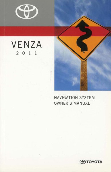 2011 Toyota Venza Owner's Manual